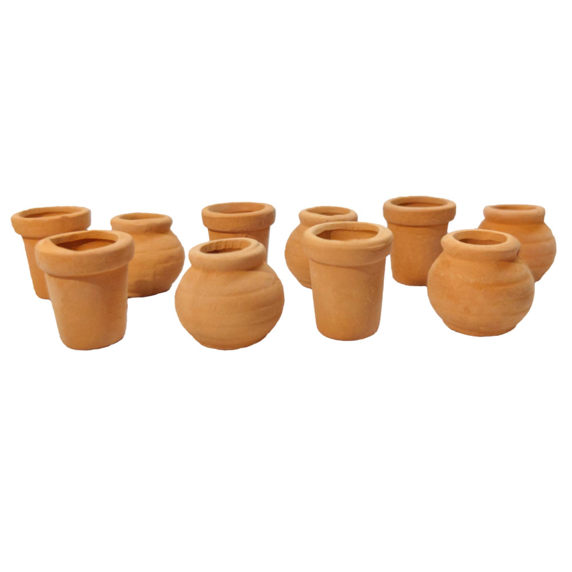 Miniature Clay Pot Set by Make Market®